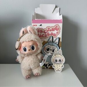 Authentic Pop Mart Labubu - Soymilk - Exciting Macaron